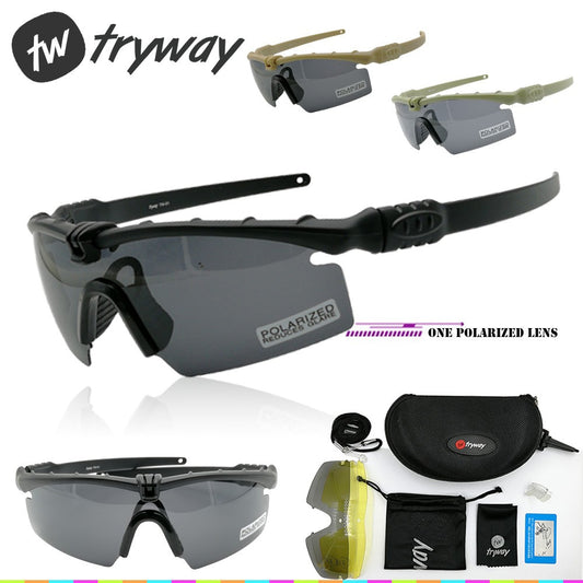 Outdoor Photochromic glasses 3.0 Ballistic Polarized goggles