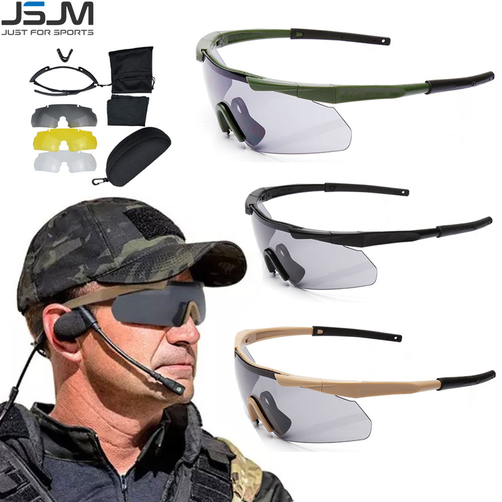 JSJM Military Tactical Goggles CS Airsoft