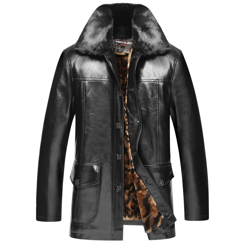 Men Clothing Fur Bomber