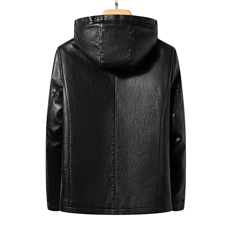 Autumn And Winter Models Of Men's Leather Jacket