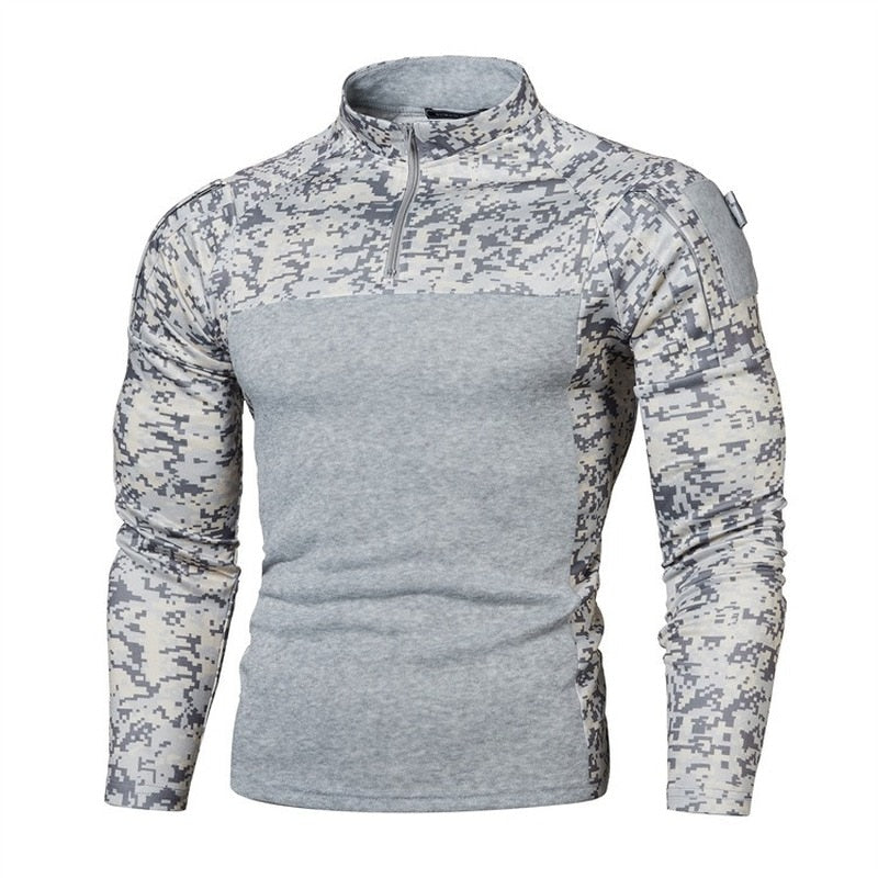 Mens Tactical Combat Sweaters Men Military Uniform