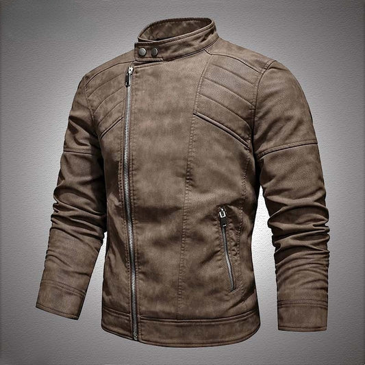 Military Leather Jacket