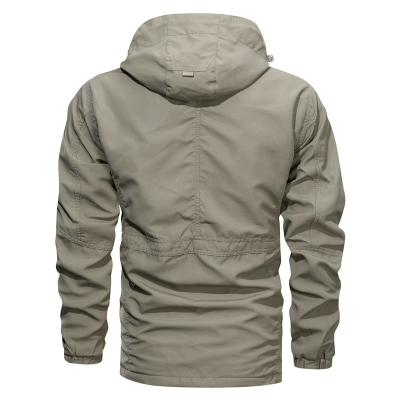 Men Outdoor Jacket Spring Autumn New Hooded